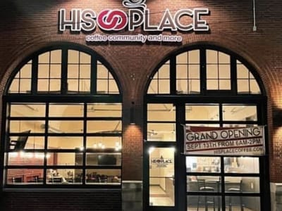 His Place Coffee, Community, and More