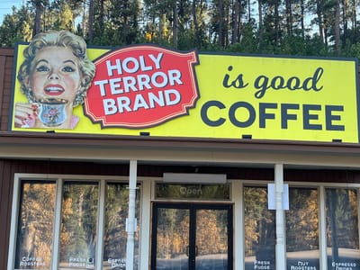 Holy Terror Coffee & Fudge