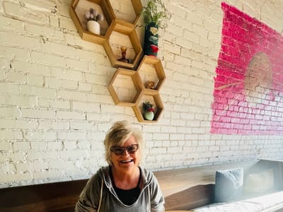 HoneyBee Coffee Cupboard