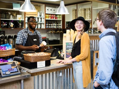 HOPE Coffee DTS (inside the Bailey Student Center and Chafer Chapel)