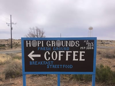 Hopi grounds coffee