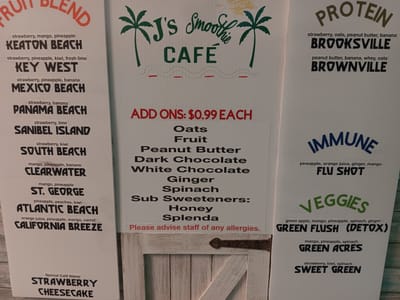 J's Smoothie Cafe