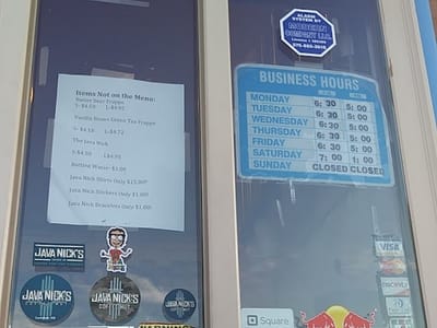 Java Nick's Coffee Hut