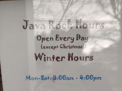 Java Rock Coffee House & Cafe