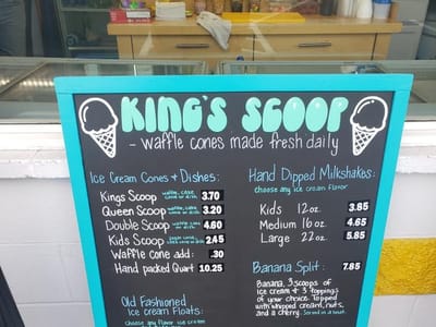King's Scoop Ice Cream