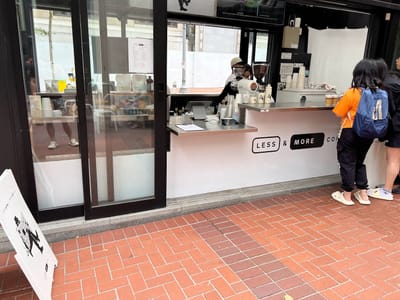 Less and more coffee