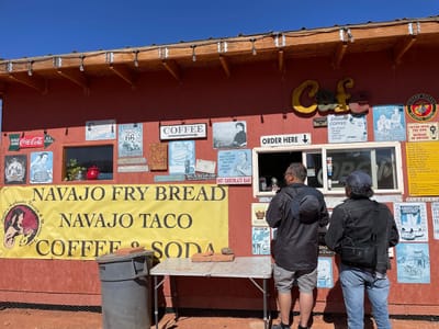 Lindas frybread stand