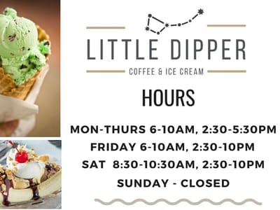 Little Dipper Coffee and Ice Cream