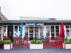 Living Room Coffee & Kitchen