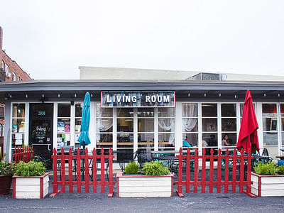 Living Room Coffee & Kitchen