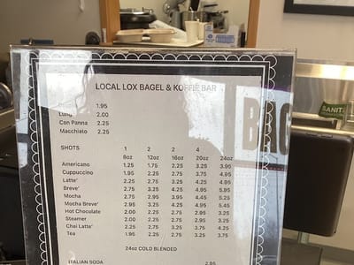 Local Lox Bagel & Koffie Bar