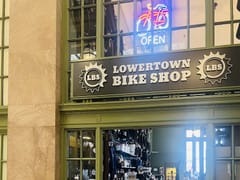Lowertown Bike Shop Coffee Station