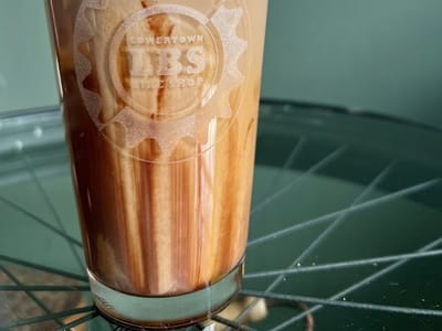 Lowertown Bike Shop Coffee Station