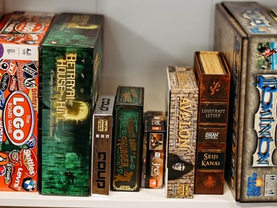 Main street's bored game cafe