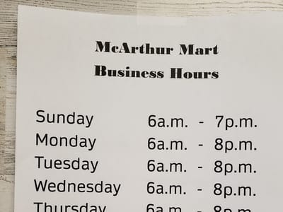 McArthur Mart