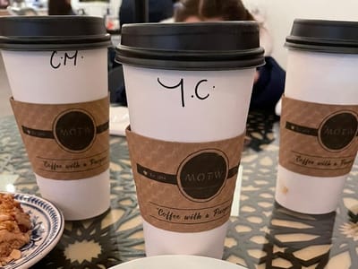 MOTW Coffee and Pastries