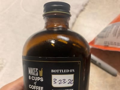 Mrs. Jones Cold Brew Coffee