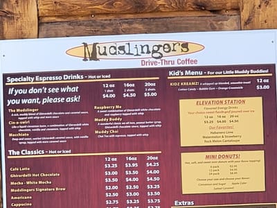 Mudslingers Drive-Thru Coffee
