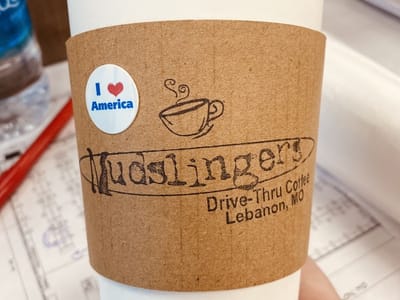 Mudslingers Drive-Thru Coffee.