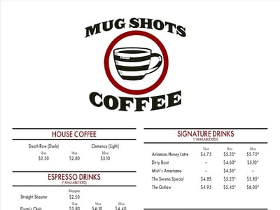 Mug Shots Coffee - Pearcy