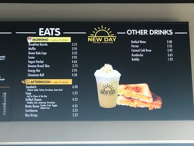 NEW DAY Coffee + Smoothies