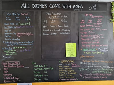 Noonie’s Boba Tea Downtown Medford