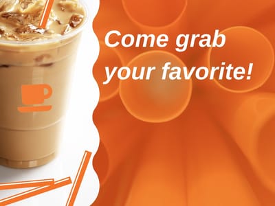 Orange Cup Java Station