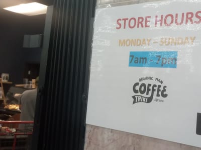 Organic Man Coffee Trike (Plus)