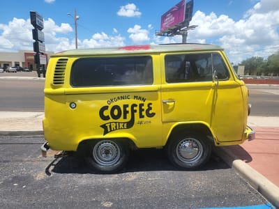 Organic Man Coffee Trike