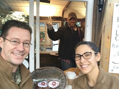 Over the tracks coffee