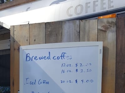 Over the tracks coffee