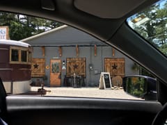 Over the tracks coffee