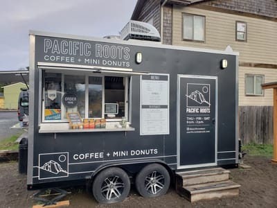 Pacific Roots Coffee + Mini Donuts