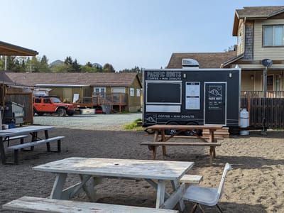 Pacific Roots Coffee + Mini Donuts