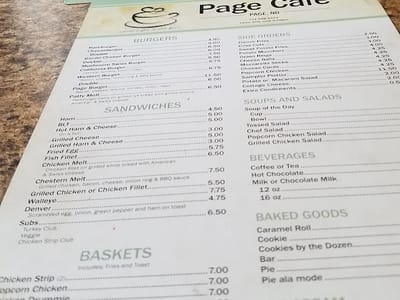 Page Café