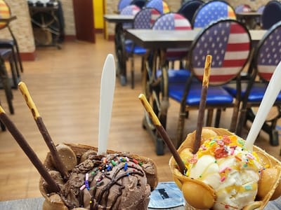 Panda House Waffles Saipan