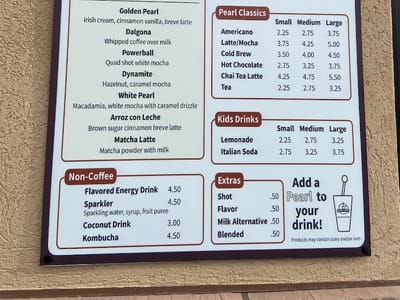 Pearl Coffee & Bubble Tea