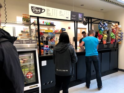 Perk Coffee Bar at Physical Sciences