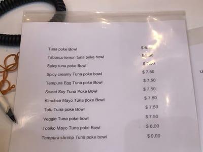 Poke Seven Seafood & Veggies