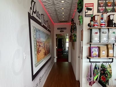 Pura Vida Grinds Coffee Shop