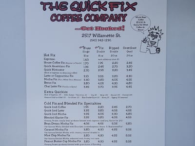 Quick Fix Coffee Co.