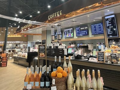 Roasting Plant Coffee in The Fresh Market