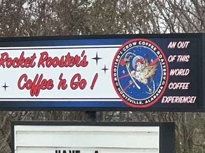 Rocket Rooster's Coffee 'n Go!