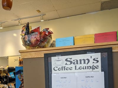 Sam’s coffee lounge