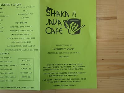 Shaka Java Cafe