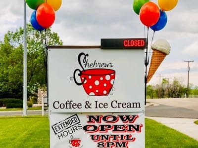 Shebrews Coffee and Ice Cream