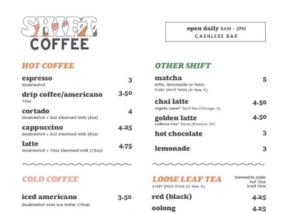 Shift Coffee Bar