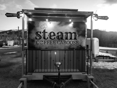 steam coffee caboose