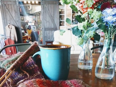 Stranded Yarn And Coffee