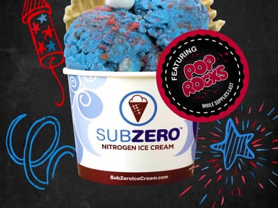 Sub Zero Nitrogen Ice Cream